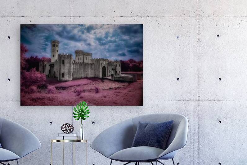 A Whimsical Realm of Pink and Stone by Dream World Images