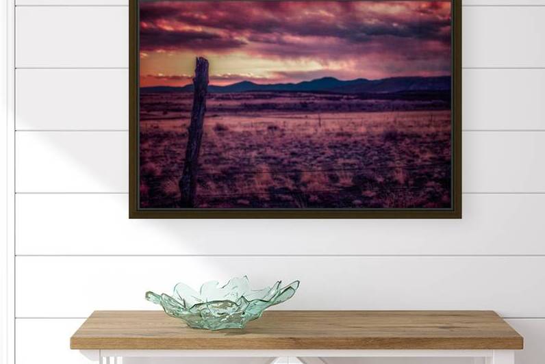 Timeless Solitude Under Painted Skies by Dream World Images