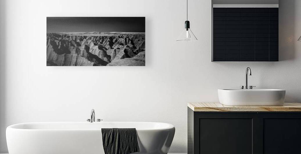 Shadows of the Earth:  A Badlands Vista by Dream World Images