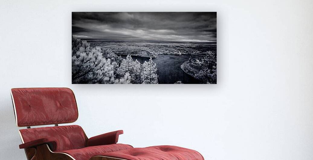 Guernsey Overlook: Infrared Impressions of the Overview by Dream World Images