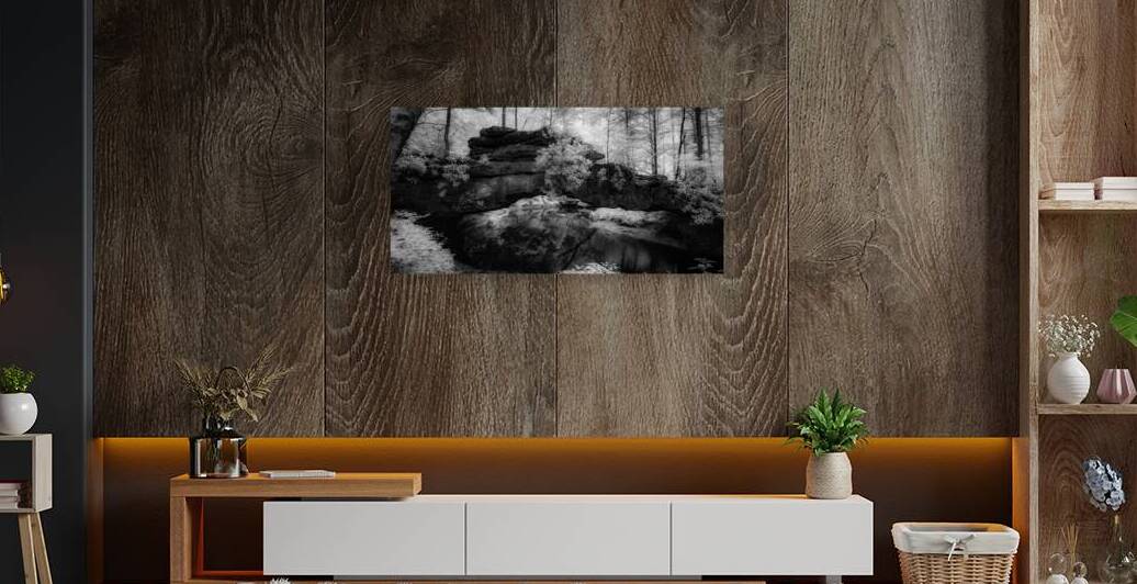 Rocky Tranquility: Natural Bridge Kentucky by Dream World Images