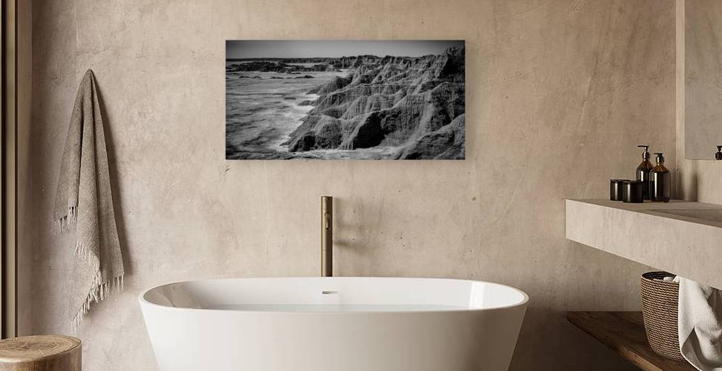 Shadows of the Earth: Badlands Edge by Dream World Images