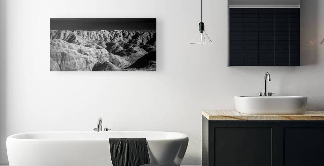 Shadows of the Earth: Ethereal Shadows of the Badlands by Dream World Images