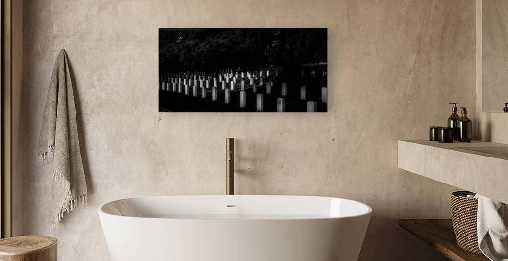 Shadows of Remembrance: Gettysburg National Cemetery by Dream World Images