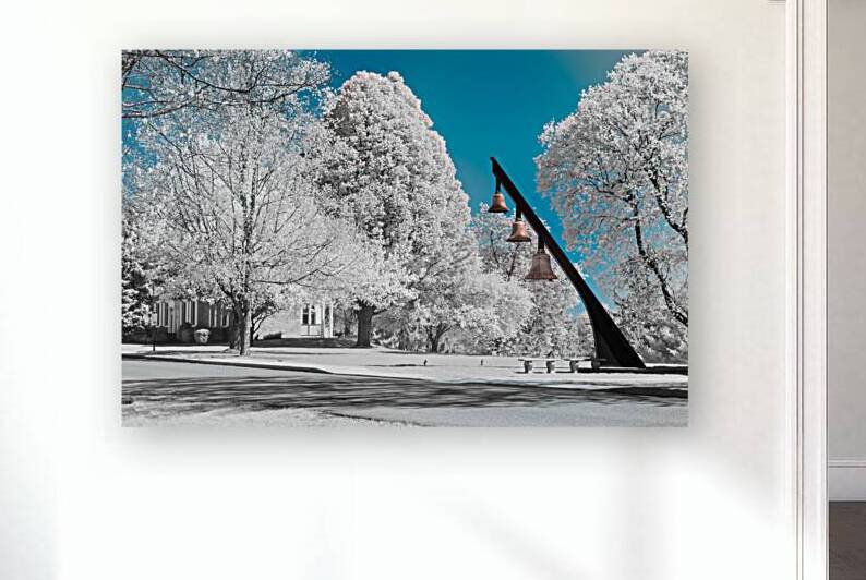 Infrared Exploration: Unveiling the Beauty of Seminary Bells in  by Dream World Images