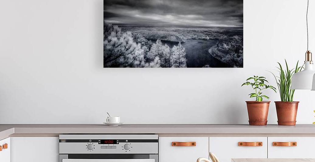 Guernsey Overlook: Infrared Impressions of the Overview by Dream World Images