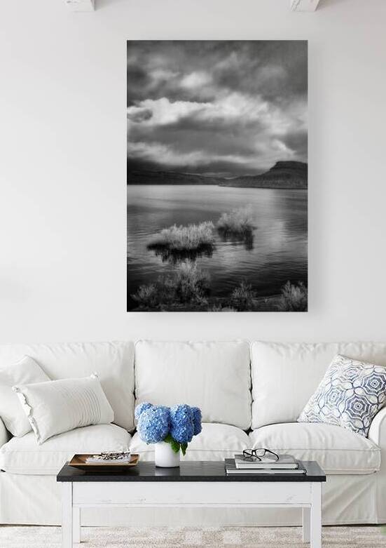 Desert Lake Storm Watch by Dream World Images