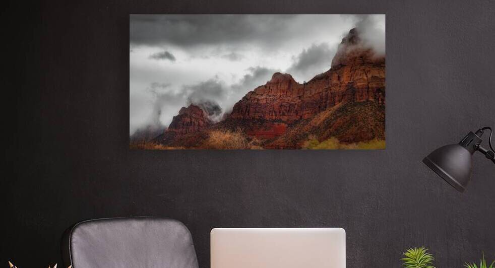 Zion Storm Watch by Dream World Images