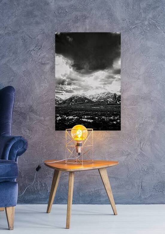 Stormy Mountain Dialogue by Dream World Images