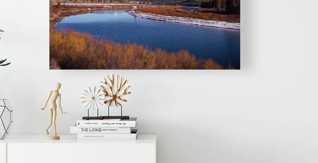 Winters Amber Shores by Dream World Images