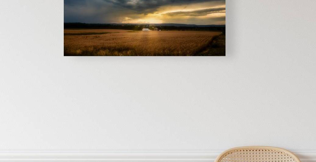 Farmland Sunset by Dream World Images