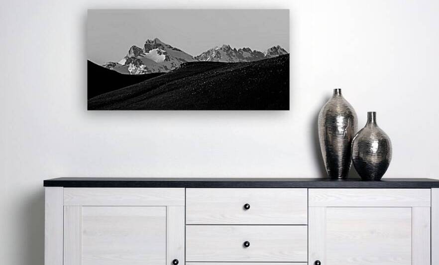 Tetons Dark Prelude by Dream World Images