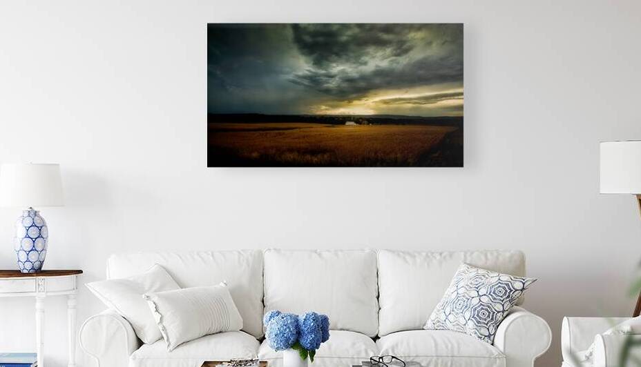 Farmland Sunset by Dream World Images