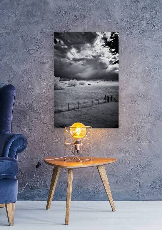 Prairie Solitude   Wyoming Minimalism by Dream World Images