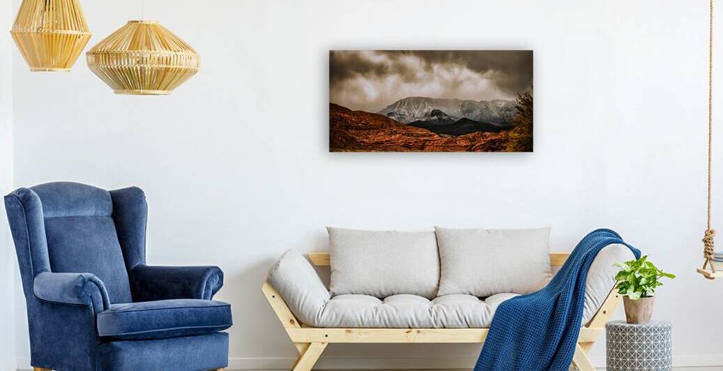 Mountain Storm Majesty by Dream World Images