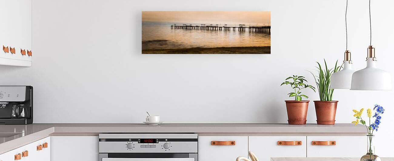 The Pier That Reaches for Yesterday by Dream World Images