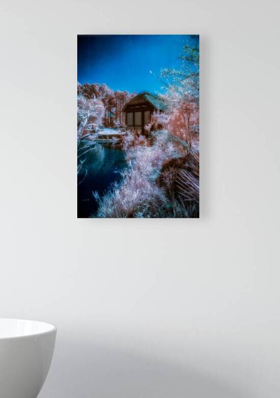 The Blue Garden Pavilion by Dream World Images