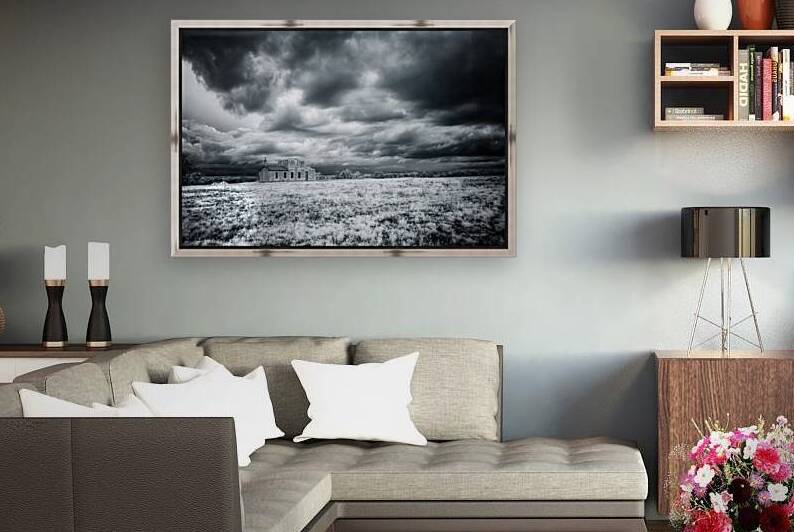 Whispers of History: Fort Laramie Lighted Cemetery by Dream World Images