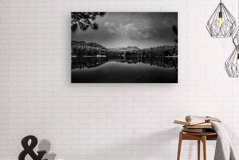 Expansive Beauty: A Panoramic Vista of Center Lake by Dream World Images