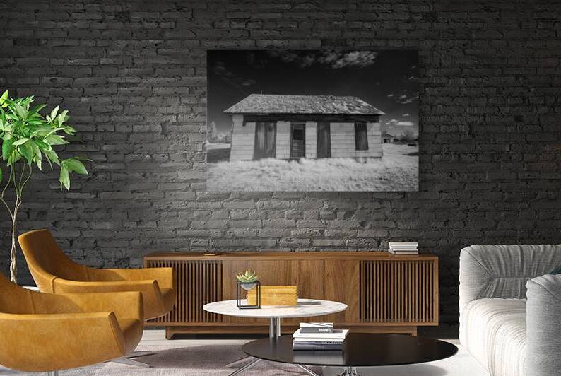 Nebraska Farm House by Dream World Images