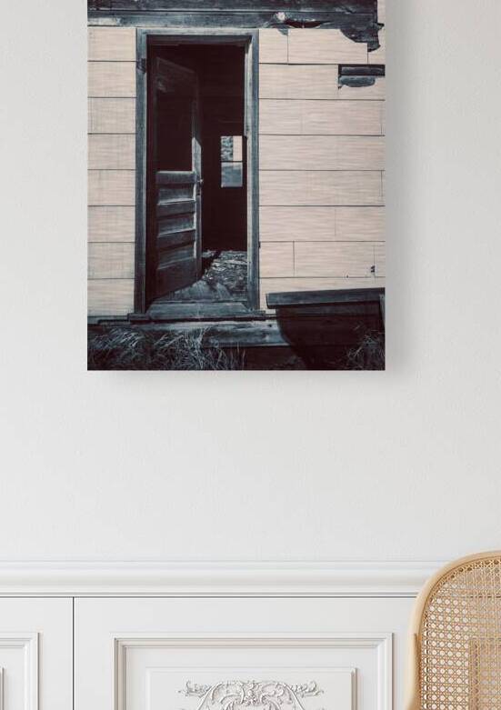 Nebraska Farm Door -2 by Dream World Images