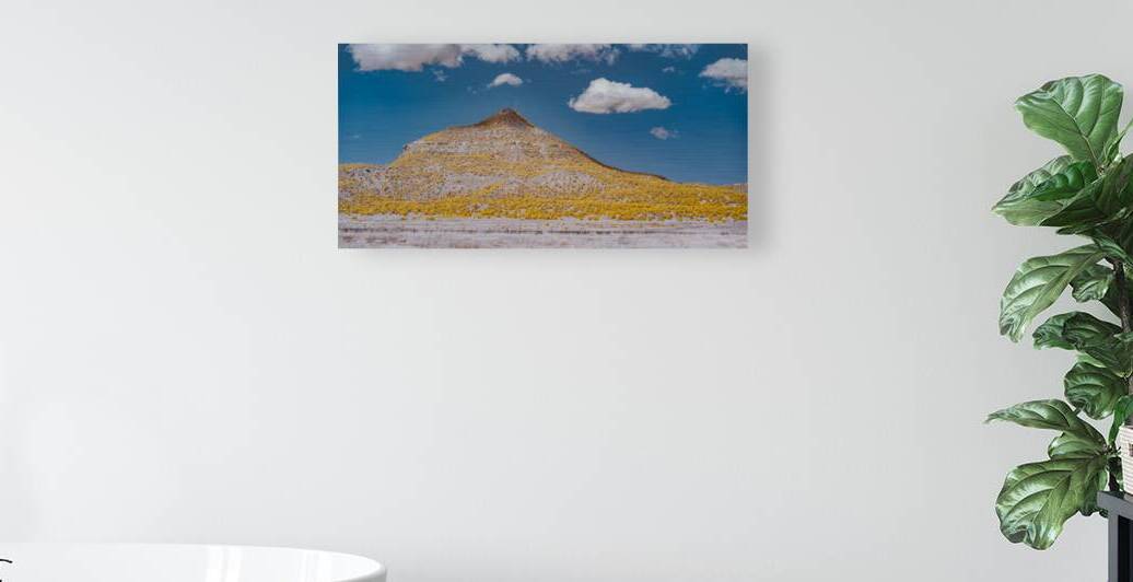 Golden Peak Under Azure Dreams by Dream World Images