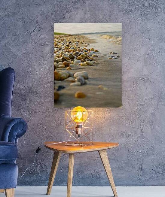 Peebles by the Shore: Slaughter Beach Delaware by Dream World Images