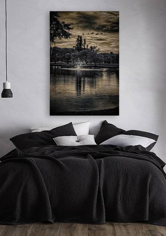 Industrial Serenity by Dream World Images