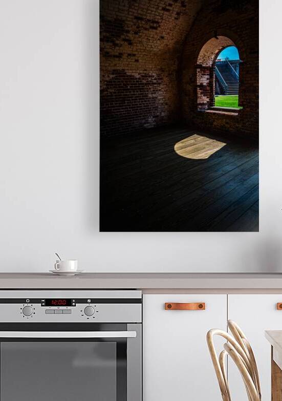 A Glimpse Through Time: Fort Macon Window by Dream World Images