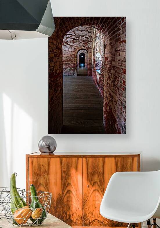Passage of Ages: Fort Macon Corridor by Dream World Images