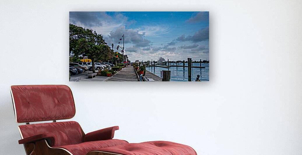 Boardwalk Beauty: A Pictorial Journey Through Beauforts Coastal Charm by Dream World Images