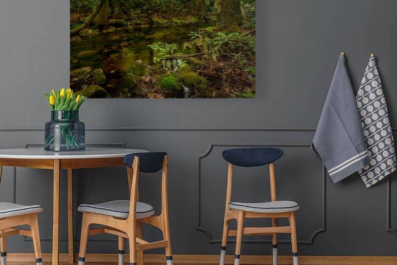 Calm Birch Run Pool by Dream World Images