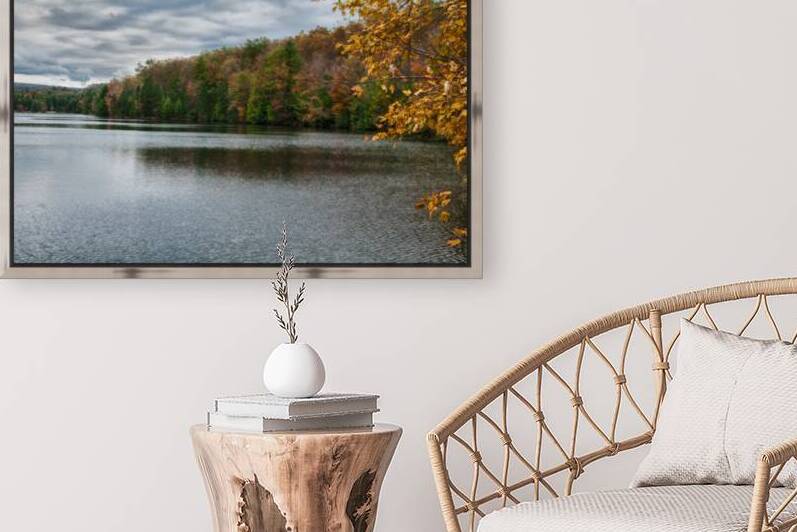 Autumn on the Lake by Dream World Images