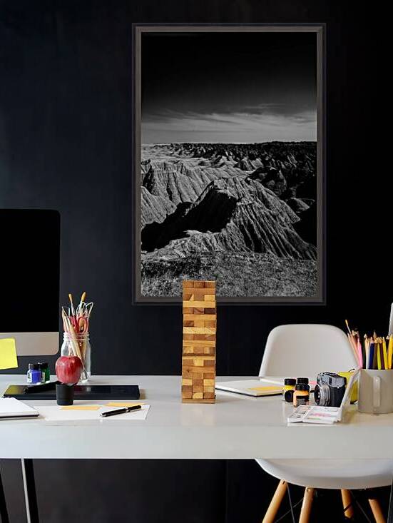 Ethereal Dance: Badlands Infinite Horizons in Infrared by Dream World Images