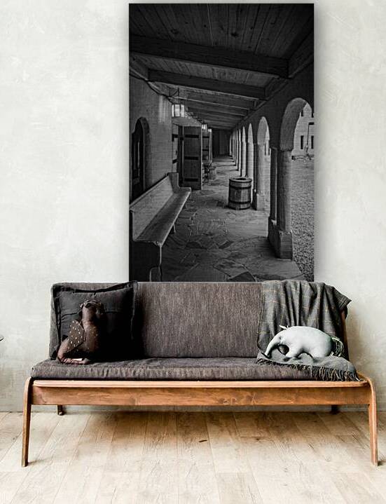 Tranquil Reverie: A Castle Benchs Perspective by Dream World Images