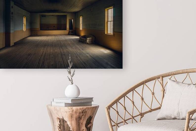 Echoes of Celebration: Inside Elkhorns Time-Worn Hall by Dream World Images