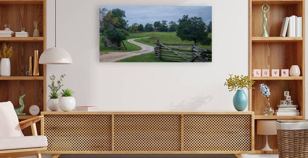 Echoes of History: Blue Historic Drum at Fort Niagara by Dream World Images