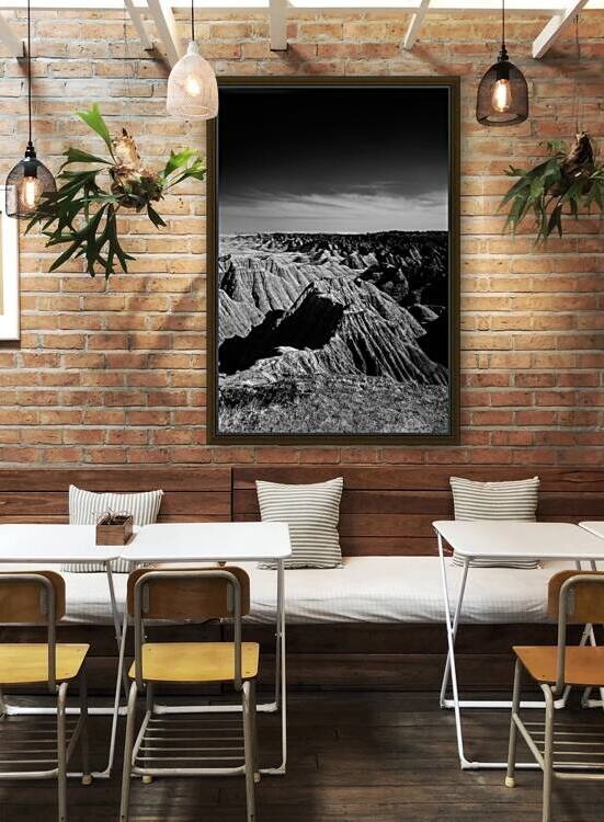 Ethereal Dance: Badlands Infinite Horizons in Infrared by Dream World Images