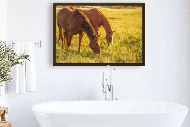 Golden Grazing by Dream World Images