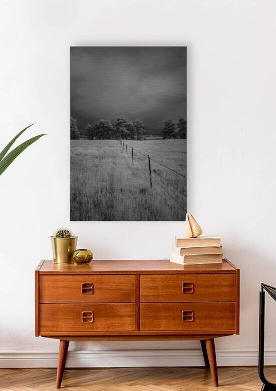 Montana Fenceline Storm by Dream World Images