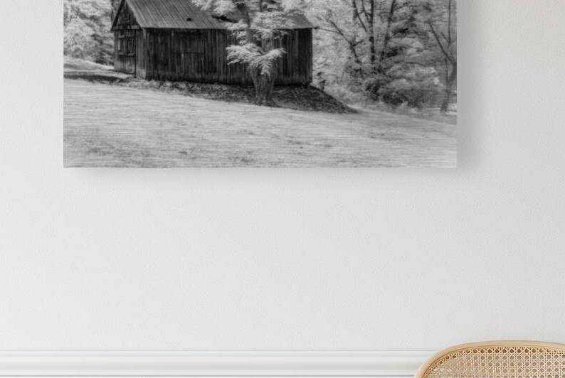 Whispers of the Past: Stonewalls Rustic Barn by Dream World Images