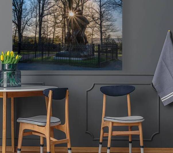 North Carolina Monument Sunset by Dream World Images