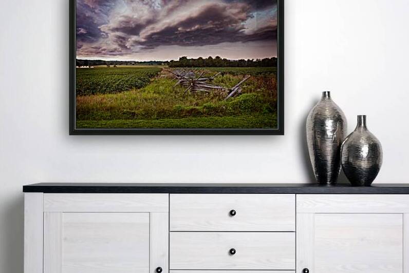 Whispers of the Storm: Summer Storm in Gettysburg by Dream World Images