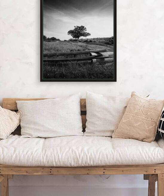 Capturing History: The Iconic Silhouette of the Devils Den Tree in Gettysburg by Dream World Images