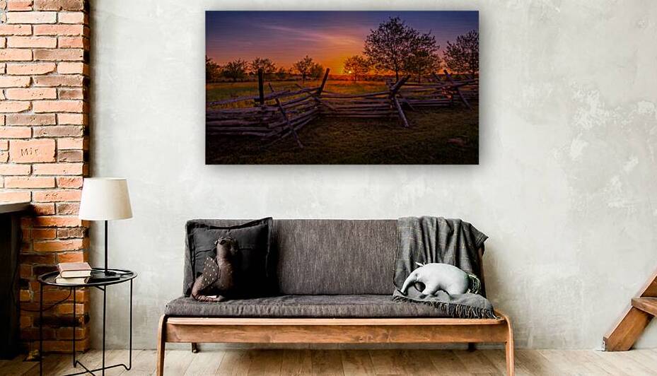 Pennsylvania Dawn: First light in Gettysburg by Dream World Images