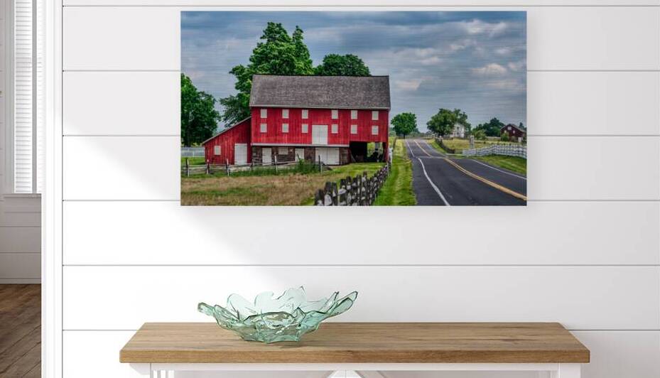 The Sherfy Barn: Roadside Charm by Dream World Images