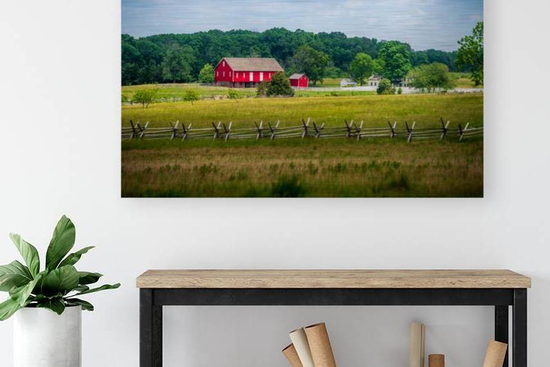 American Pastoral Serenity: A Gettysburg Farm by Dream World Images