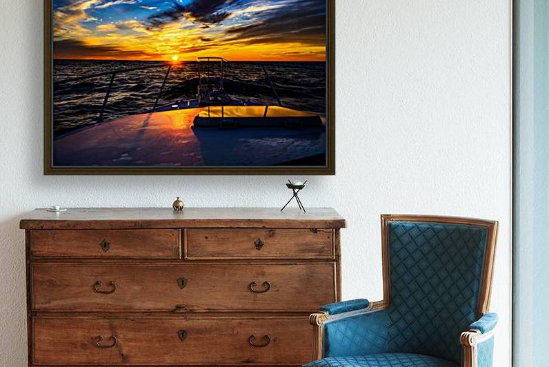 Navigating the Sunset: A Memorable Boat Ride with Wet Net Charte by Dream World Images