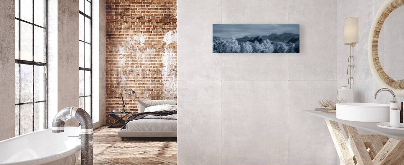 Vista Views: A Distant Gaze from Mount Rushmore by Dream World Images