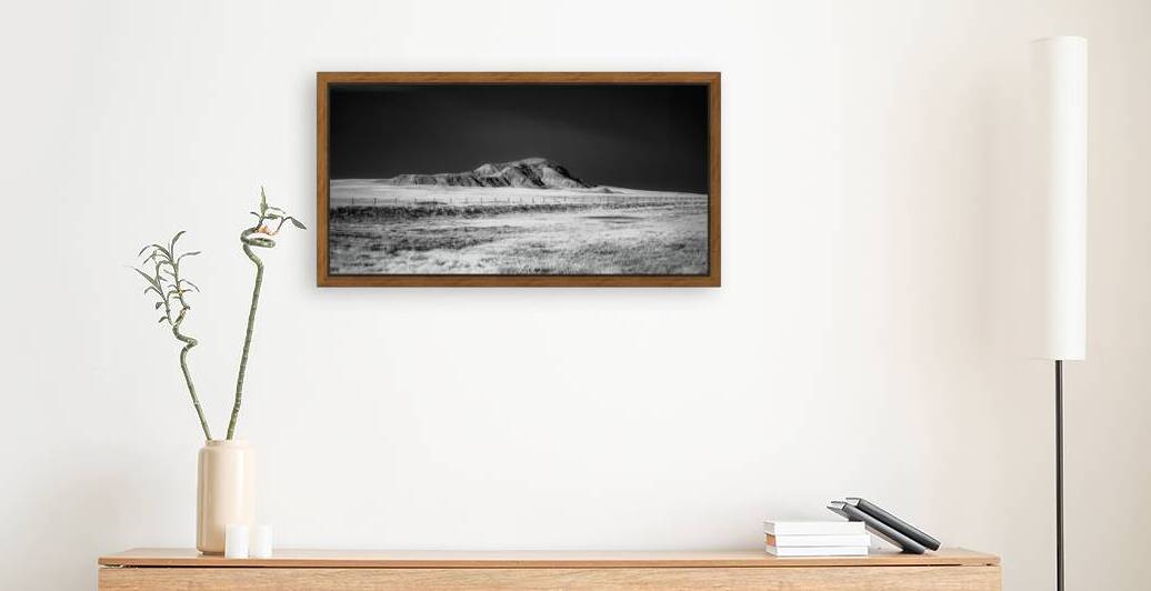 Shadows of the Earth: Lone Hill outside the Badlands by Dream World Images